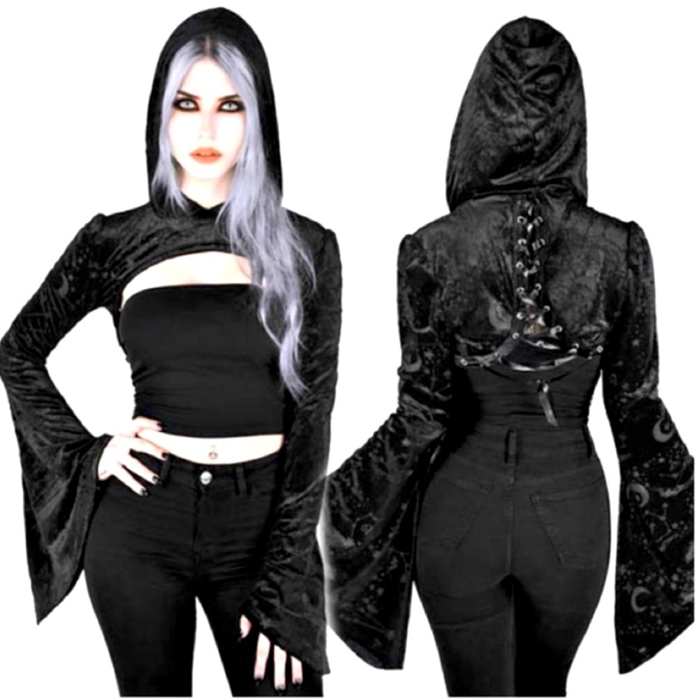 Killstar Belinda Hooded Bolero Jacket 🖤